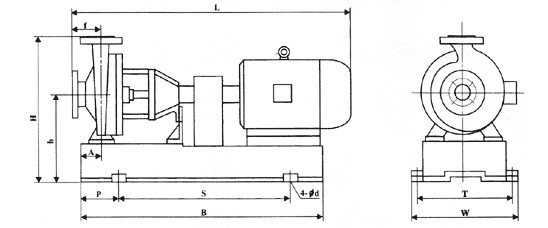 IHF型襯氟塑料離心泵,襯氟離心泵規(guī)格，襯氟離心泵價(jià)格，襯氟離心泵廠家